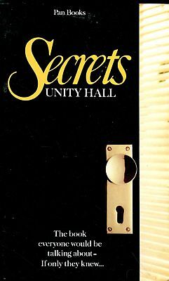 Secrets Unity Hall Adult Novel 1981 Pan Books 042314lm-epa2