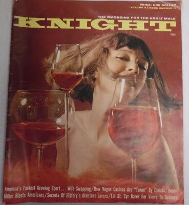 Knight Over-Sized Magazine Lili St. Cyr vol.4 #11 1964 092717lm-ep
