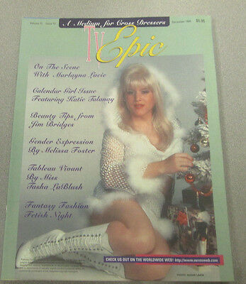 TV Epic Adult Newspaper Magazine Fashion Fetish Night December 1998 110114lm-ep