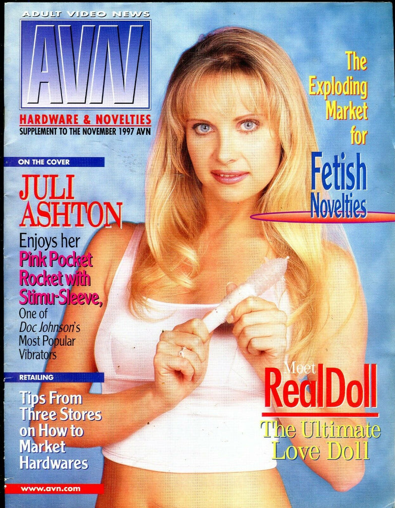 AVN Adult Video News Magazine Juli Ashton November 1997 110619lm-ep