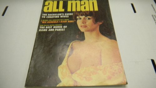 All Man Classic Mens Magazine "Best Nudes of Rome and Paris" October 1967