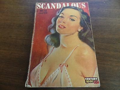 Scandalous Century Book Ralph Carter 1945 159 pages Erotic Novel 120915ame
