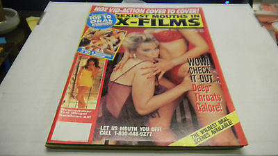 Sexiest Mouths in X- Films Adult Magazine "November 1991 033013Lm-ep