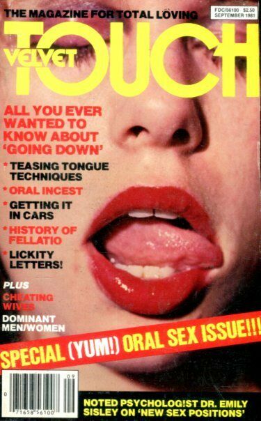 Velvet Touch Digest Special Oral Sex Issue! September 1981 020719lm-ep