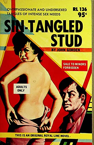Sin-Tangled Stud Adult Novel by John Gorden 1966