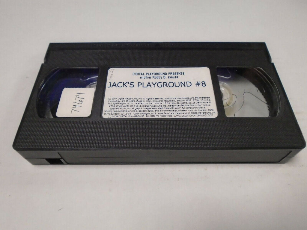 Jack's Playground #8 Digital Playground 2004 Adult VHS 040119AMP2