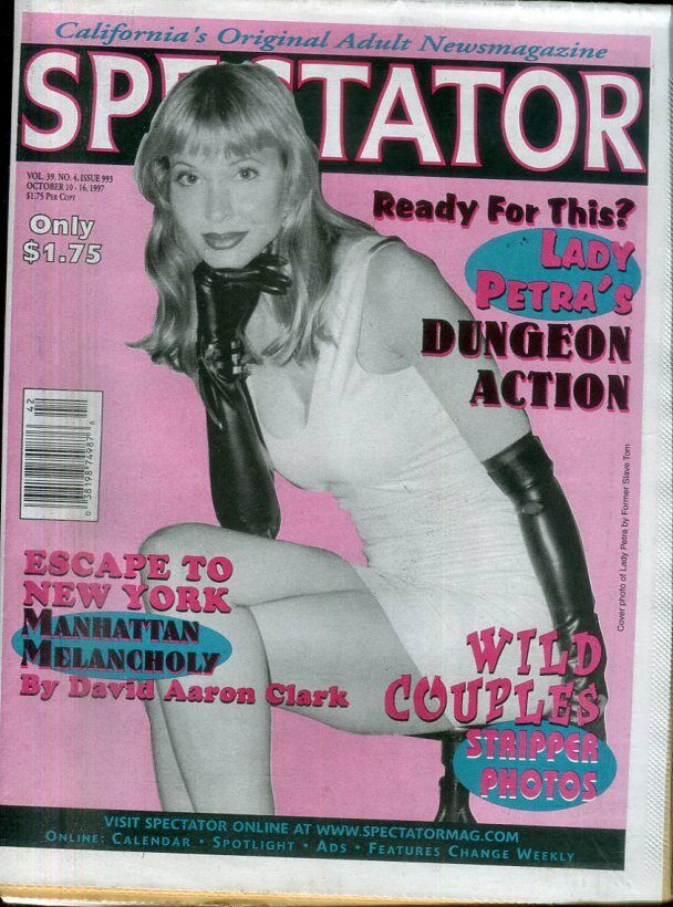 Spectator Newspaper Lady Petra's Dungeon October 10-16 ,1997 042719lm-ep