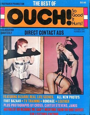 The Best Of Ouch! Bondage Contact Magazine vol.1 #1 1970's 041718lm-ep2