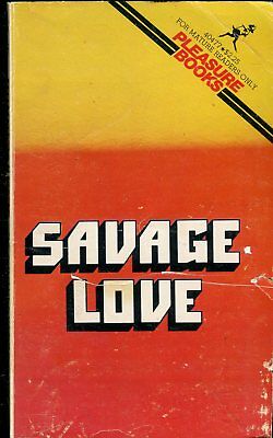 Savage Love Novel by Candi Peters 1979 Pleasure Books 021618lm-ep2