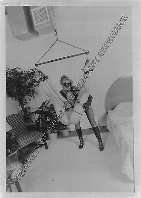 Adult Vintage B&W Photo 5x7 HOM Bondage Sexy Lesbian Bound & Dominated 101HZ