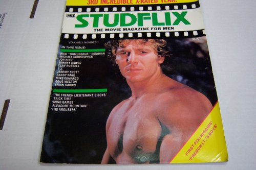 Studflix Gay Adult Magazine "Rick 'Humungous' Donovan" Vol.3 1984