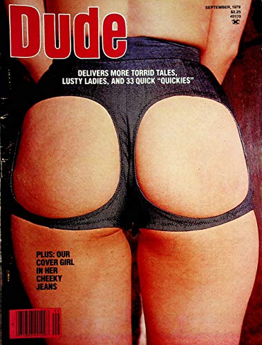Dude Adult Magazine Centerfold Girl Rosemary September 1979
