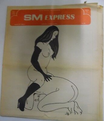 SM Express Fetish Newspaper Sensitivity Training #6 1977 052118lm-ep