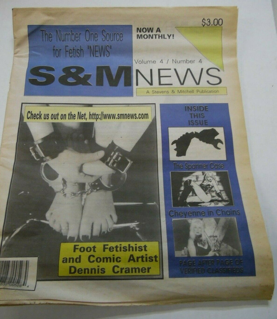 S&M News Newspaper Cheyenne In Chains vol.4 #4 1997 012920lm-ep2