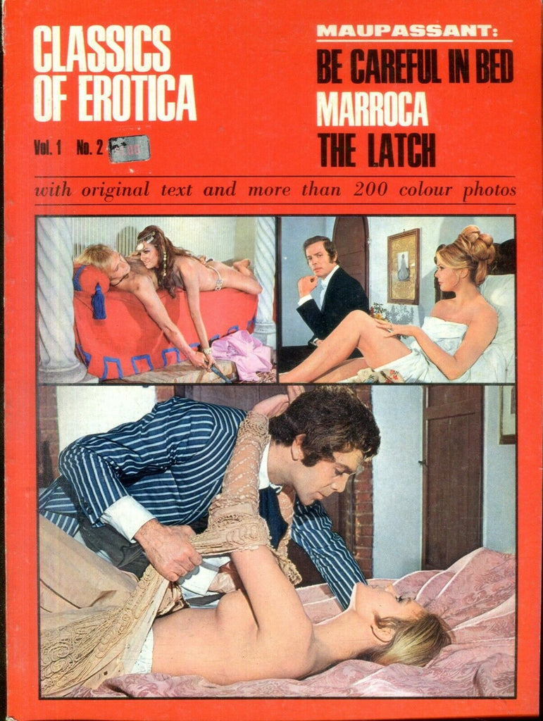 Unbranded Classics Of Erotica Be Careful In Bed 200 Photos! vol.1 #2 1970 030819lm-ep - Used