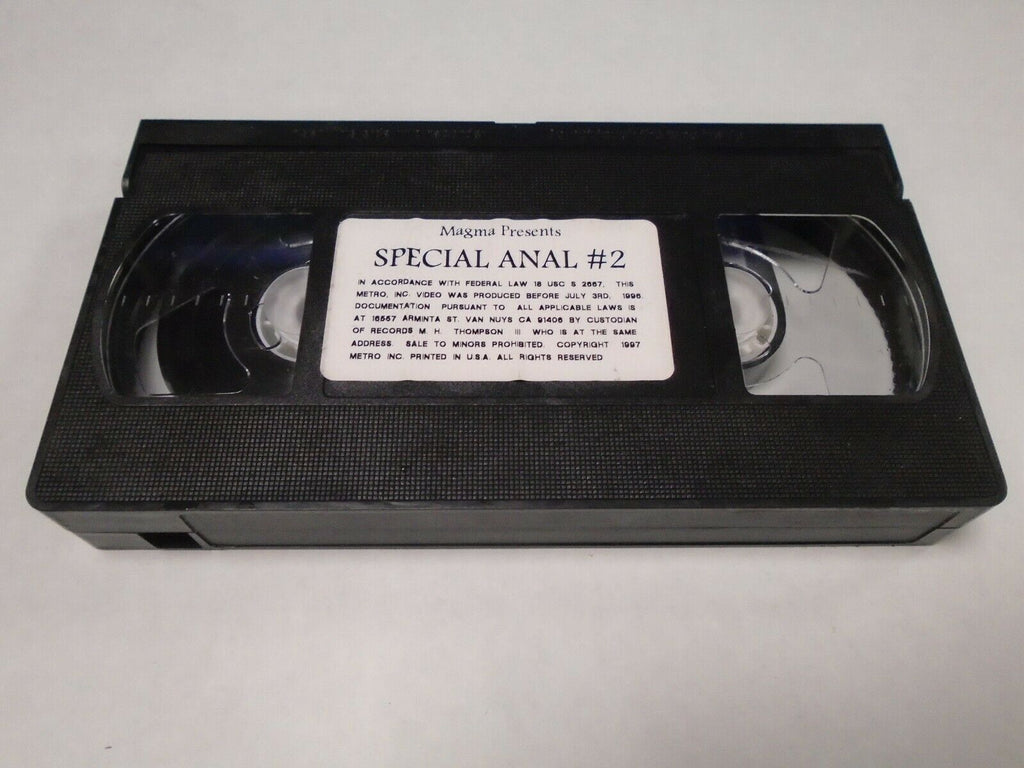 Special Anal #2 Magama Productions 1997 Adult VHS 041519AMP