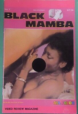 Black Mamba Digest Magazine #1 1980's 050413lm-epa