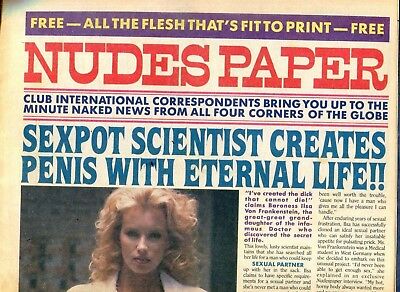 Nudes Paper Adult Newspaper Penis With Eternal Life! 050718lm-ep