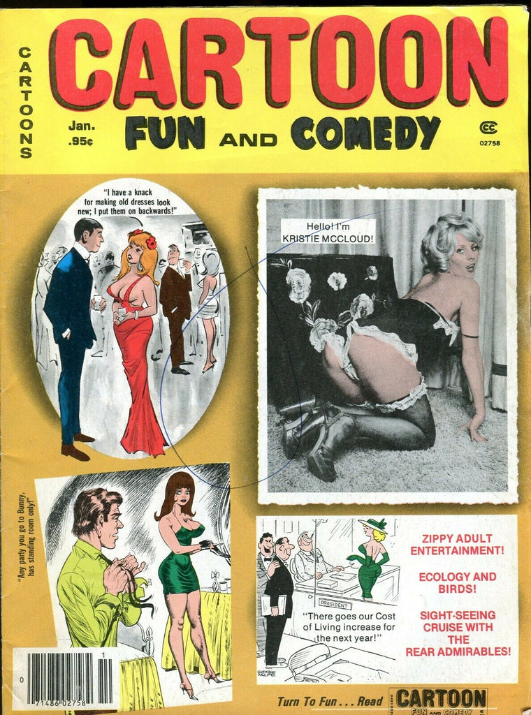 Cartoon Fun And Comedy Magazine January 1980 050919lm-ep