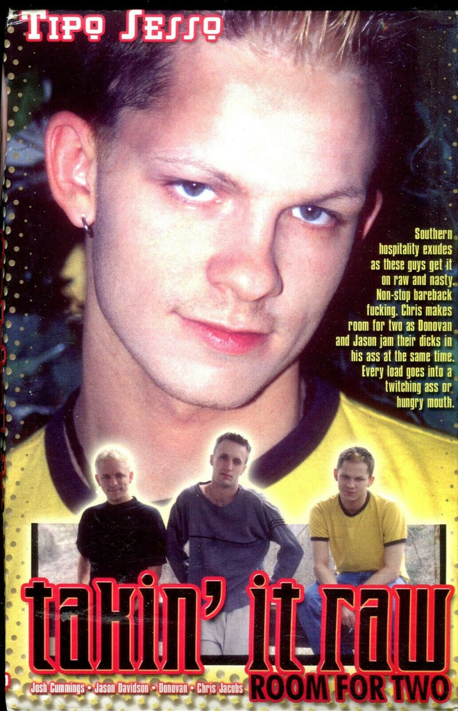 Takin' It Raw Room For Two Gay VHS Josh Cummings XXX 012820lm-ep