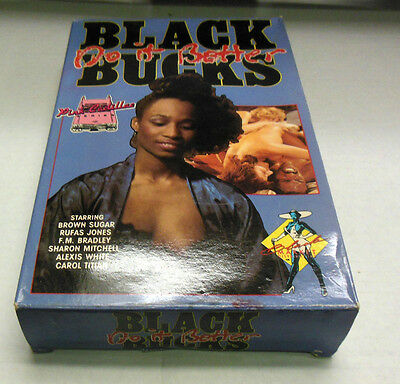 Black Bucks Do It Better Busty Adult VHS Brown Sugar XXX vg 032114lm-ep5