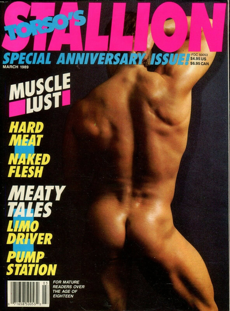 Stallion Gay Magazine Muscle Lust March 1989 101419lm-ep