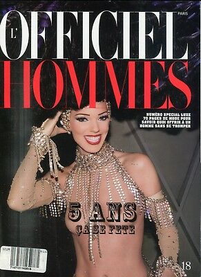 L' Officiel Hommes French Magazine Milan Vukmirovic December 2009 070318lm-ep - Used