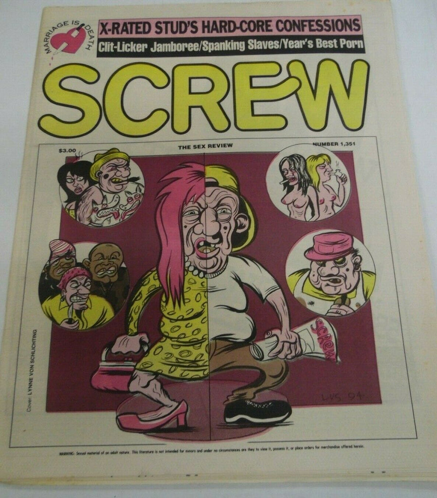 Screw Newspaper Clit-Licker Jamboree #1351 January 23, 1995 121419lm-ep2