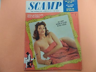 Scamp Busty Magazine Sheila Rudy November 1957 051116lm-ep