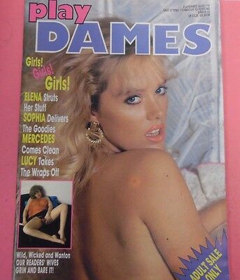 Play Dames Busty Magazine Elena/ Sophia #116 1991 053113lm-epa