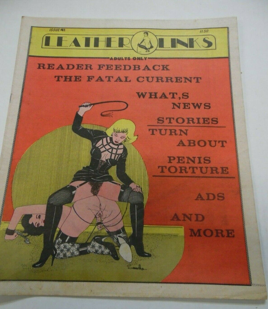 Leather Links Fetish Newspaper #41 1986 012920lm-ep2