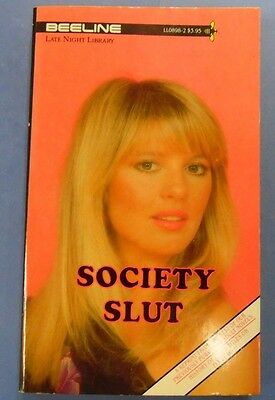Society Slut Beeline Novel by Gilbert Michaels 1986 071513lm-epa