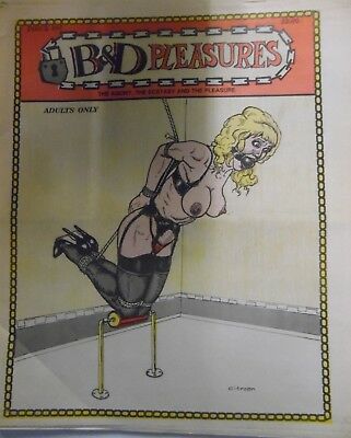 B & D Pleasures Fetish Newspaper Adventures Of V #97 1987 052118lm-ep