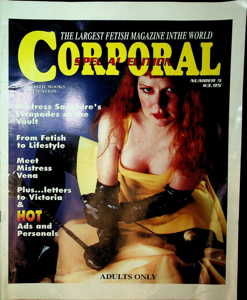 Corporal Fetish Newspaper Mistress Vena #5 1994 Special Edition 022520lm-ep