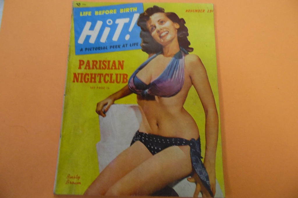 Hit! Magazine Busty Brown November 1952 CLEARANCE 110916lm-ep5