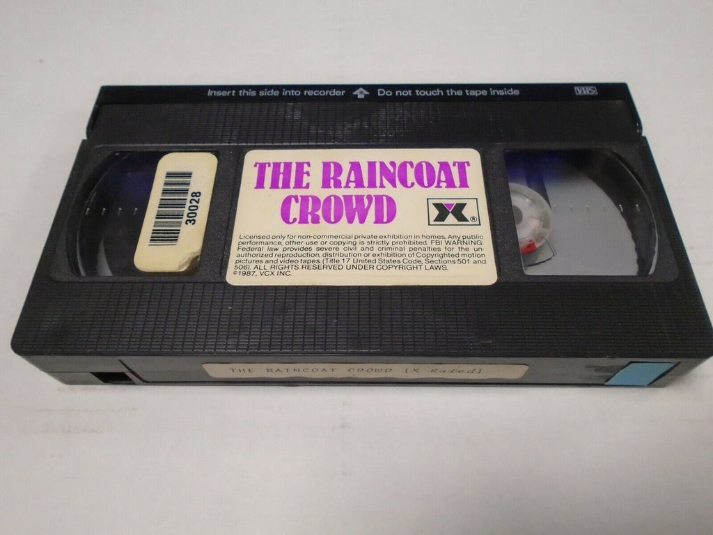 The Raincoat Crowd 1987 VCX Adult VHS 022519AMP2