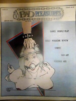 B & D Pleasures Adult Newspaper Games People Play #53 1986 031418lm-ep2