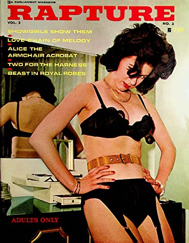 Rapture Men's Magazine Playmates Donna Berry and Laura Lander's vol.3#3 1963 Parliament Publication