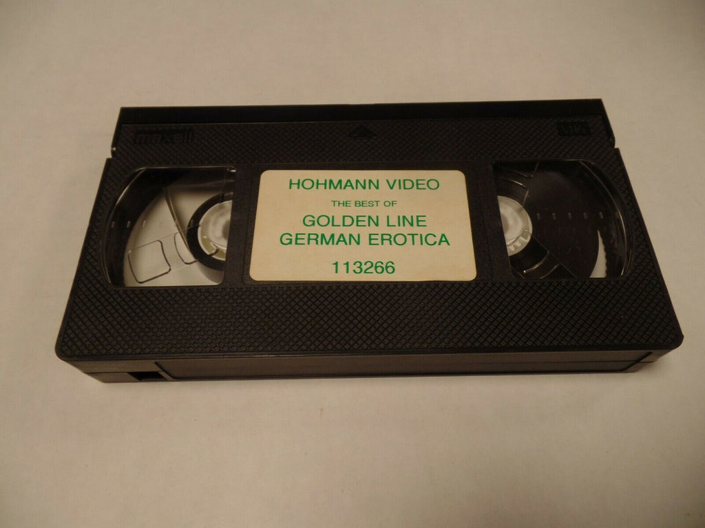 Golden Line German Erotica Hohmann Video Adult VHS 053019AMP2