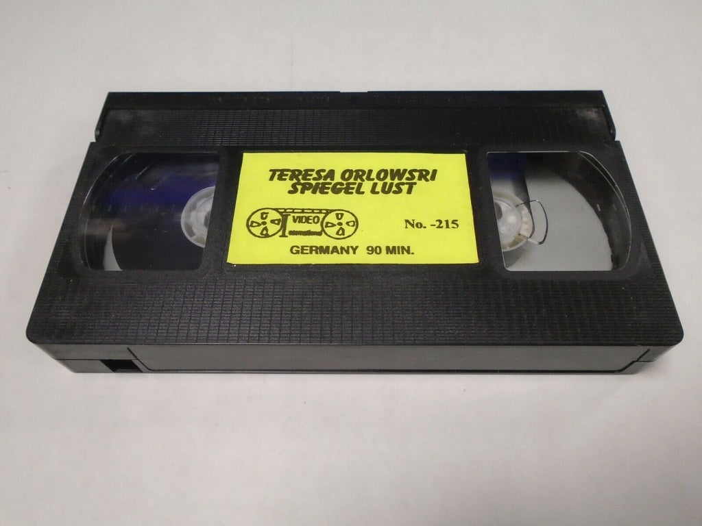 Teresa Orlowsri Spiegel Lust #215 German 90mins Adult VHS 031119AMP2