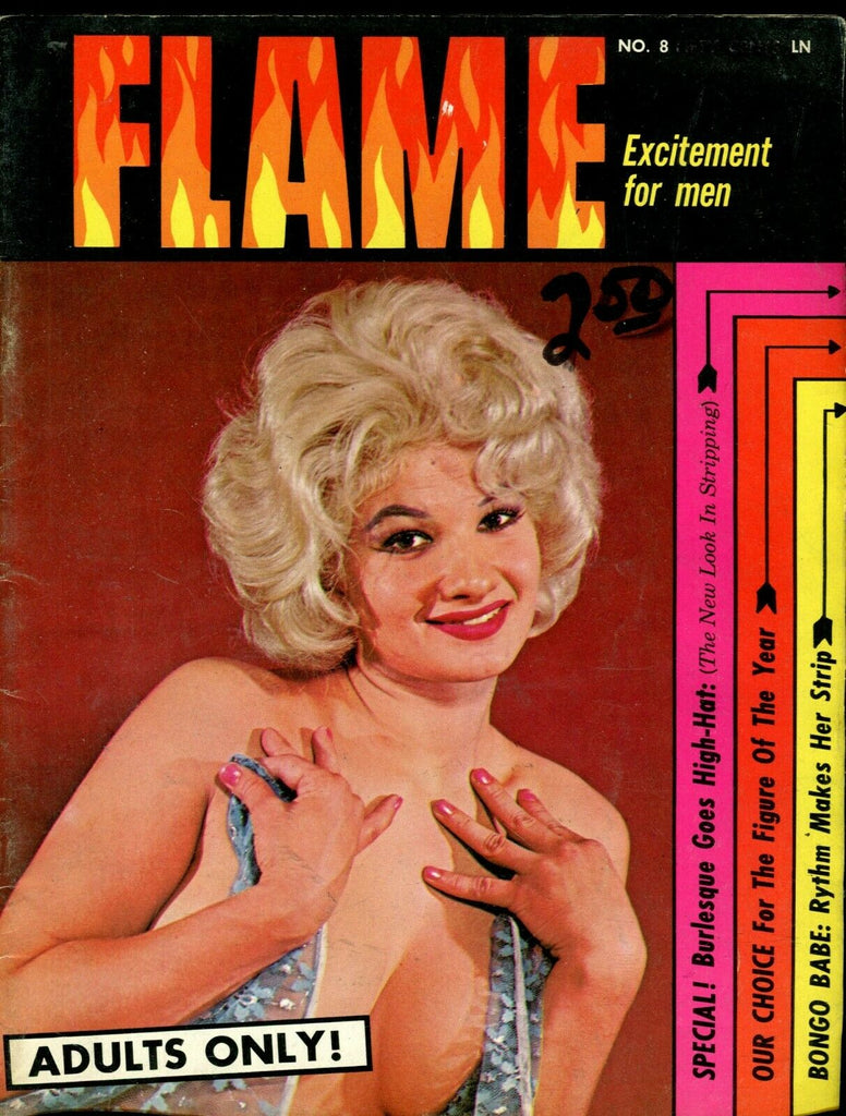 Flame Magazine Carol Lewis #8 1960's 070219lm-ep2