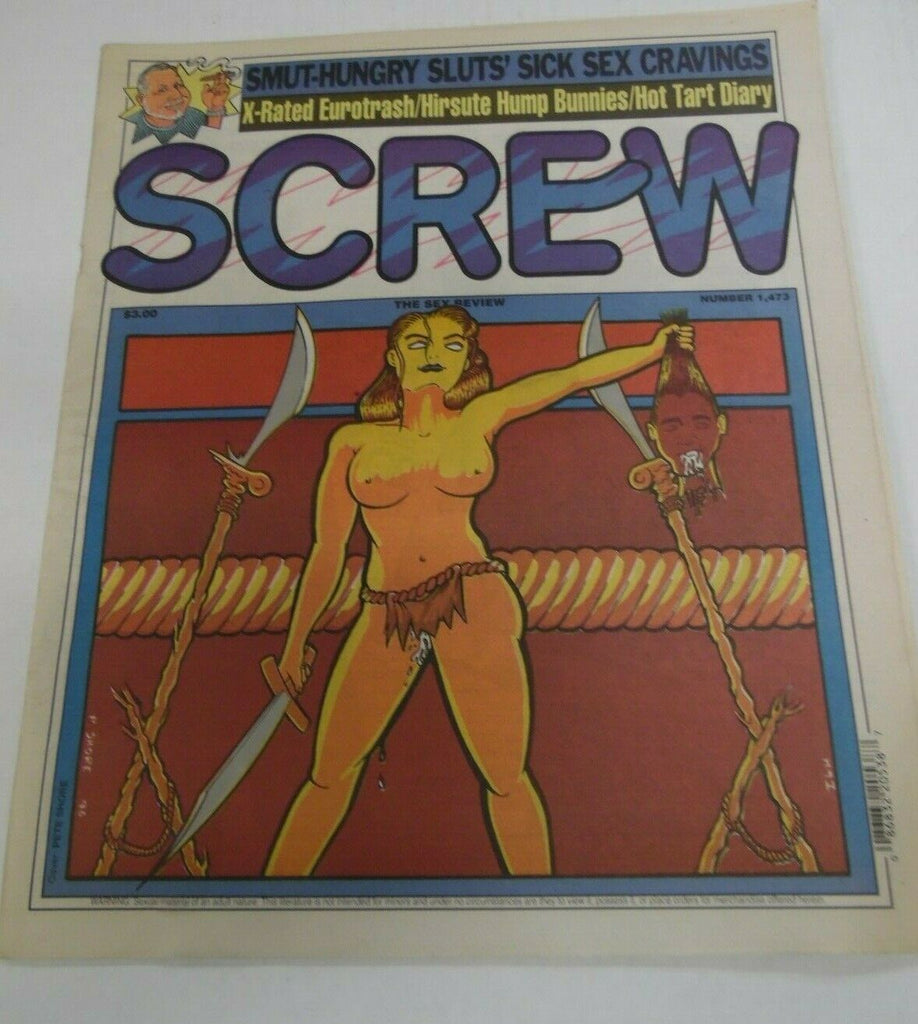 Screw Newspaper Sick Sex Cravings #1473 May 26 ,1997 121419lm-ep2