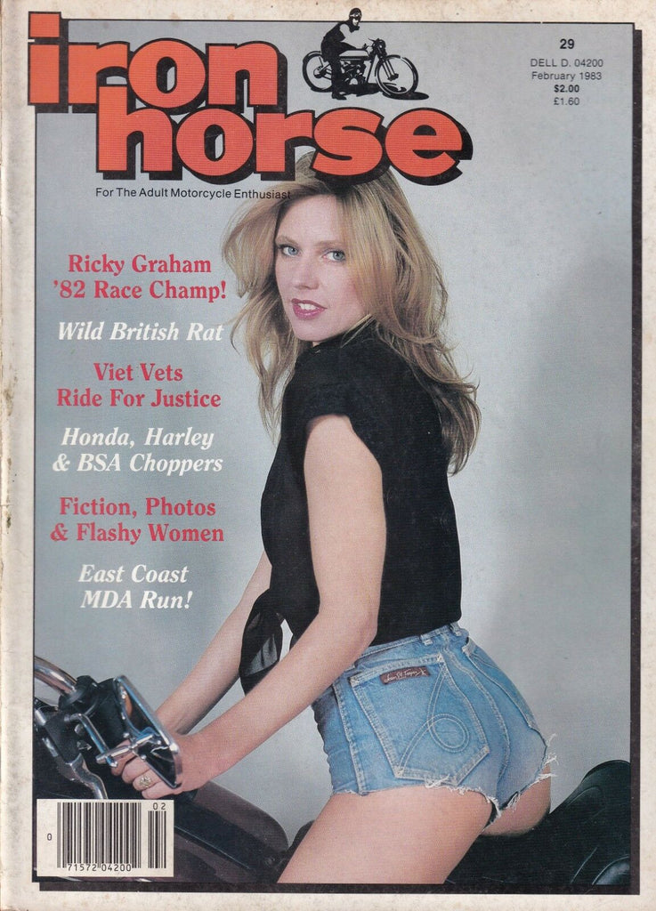 Iron Horse Magazine Ricky Graham Race Champ February 1983 012919REP