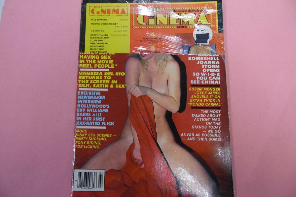 Adult Cinema Review Magazine Joanna Storm March1984 Readers Copy 011217lm-ep
