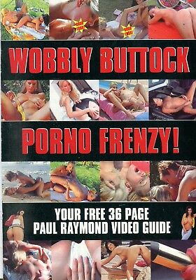 Wobbly Buttock Porno Frenzy Magazine Paul Raymond Video Guide 013118lm-ep