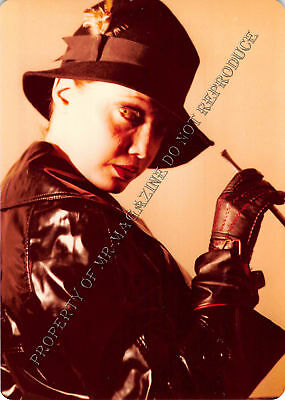 Adult 1970s Photo 3.5x5 Bondage Beautiful Dominatrix Posing Ready to Play 232HS