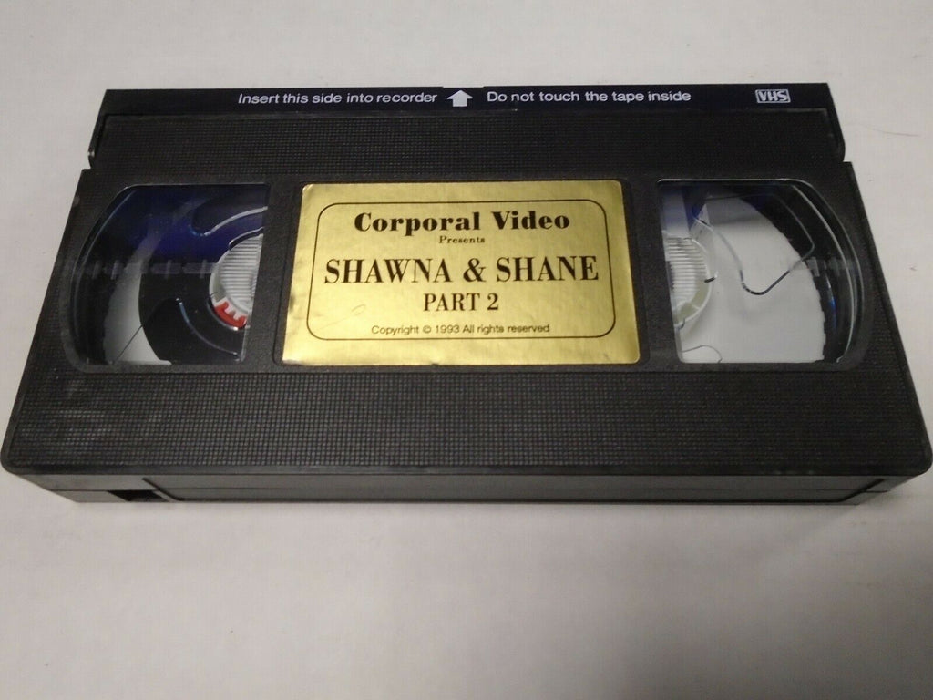 Shawna & Shane Part 2 Corporal Video 1993 Adult VHS 032219AMP3