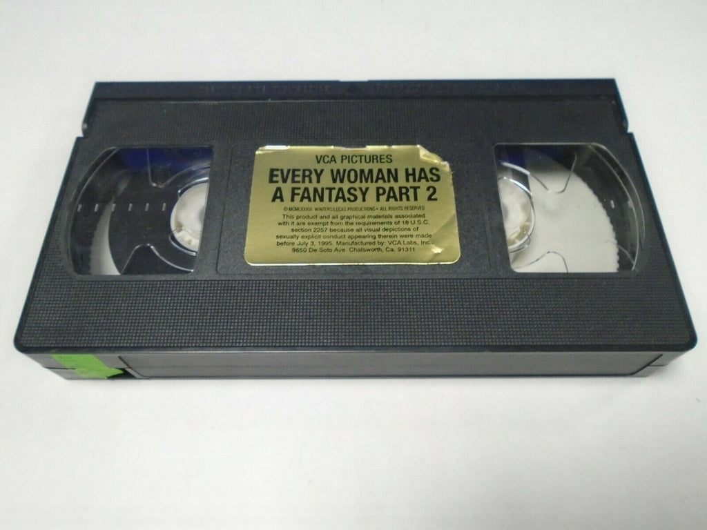 Every Woman Has a Fantasy #2 1995 VCA Pictures Adult VHS 070419AMP