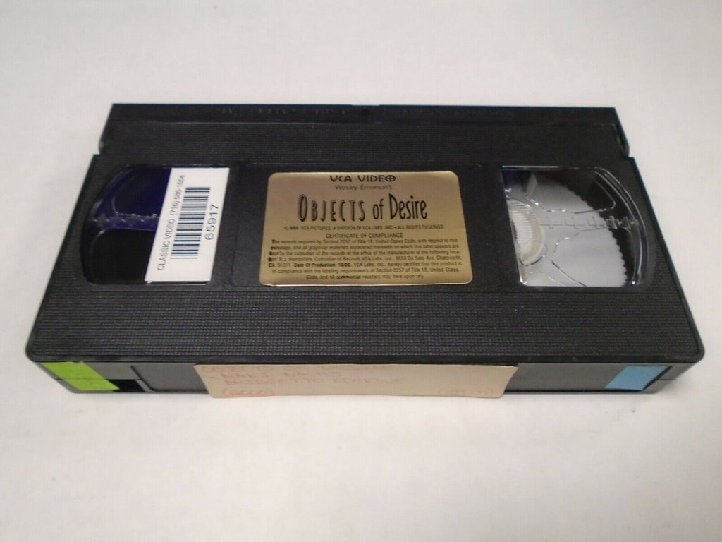 Objects of Desire Mari Nachs Bridgette Kerkove 2000 Adult VHS 043019AMP