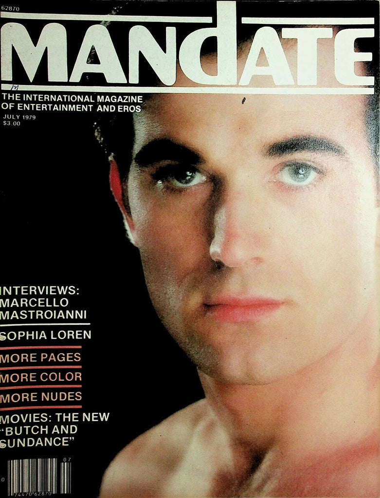 Mandate Gay Magazine Cover Guy Shon Dudas / Sophia Loren 1979 033020lm-ep3